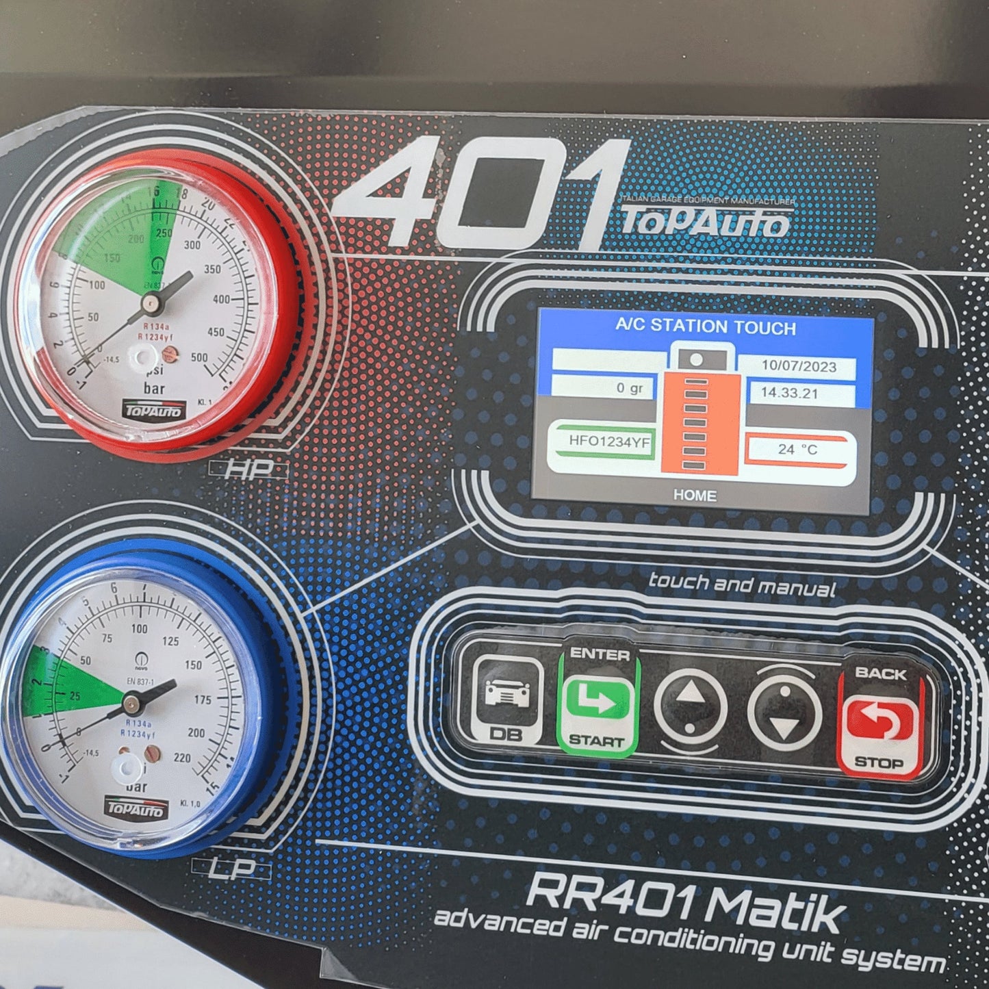 R401 Airco Vulapparaat voor Gas R134A / R1234YF