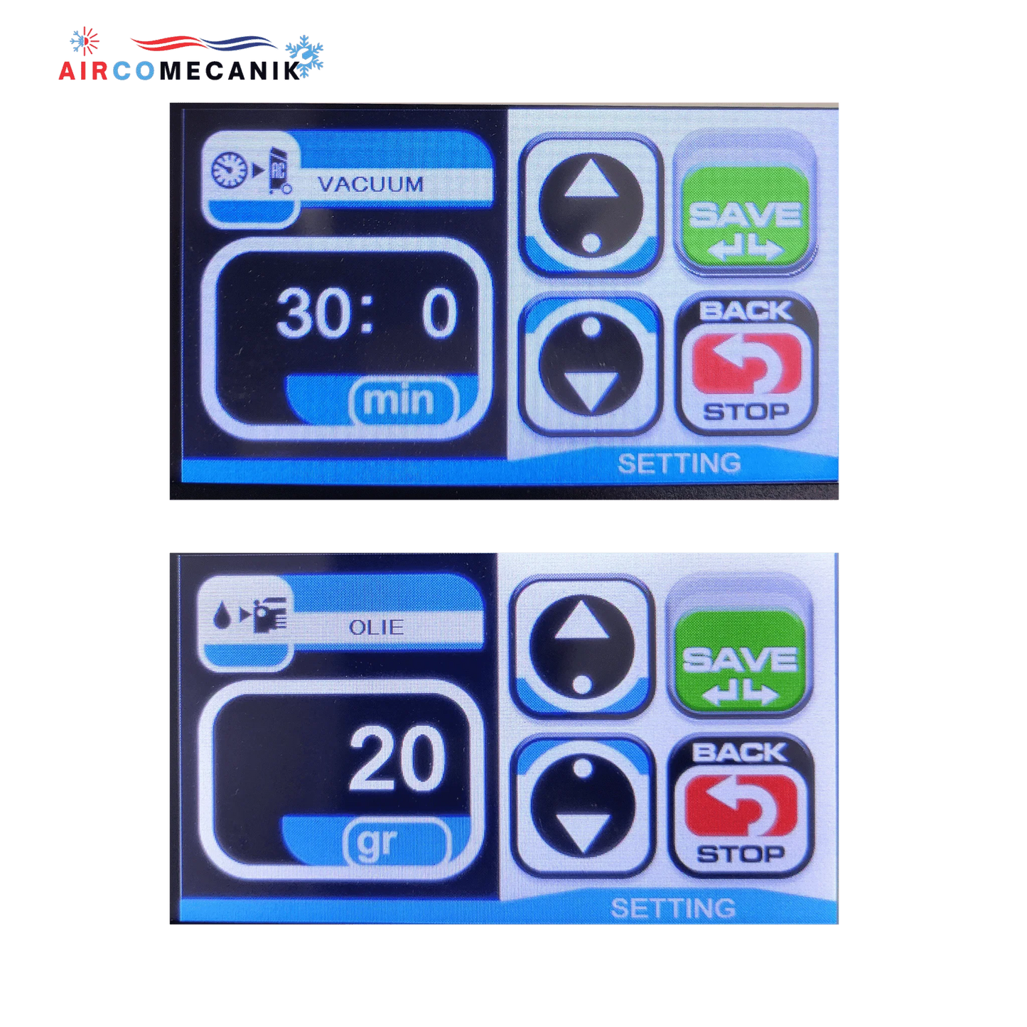 Airco Vulstation Dual RR2 voor Gas R134A en R1234YF