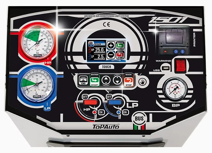 ALL | AircoMecanik TopAuto RR1501 bedieningspaneel met touchscreen