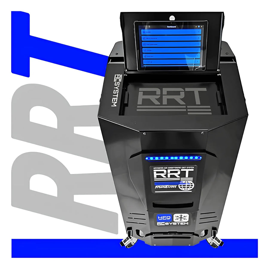 TopAuto RRT Tablet - vooraanzicht met branding