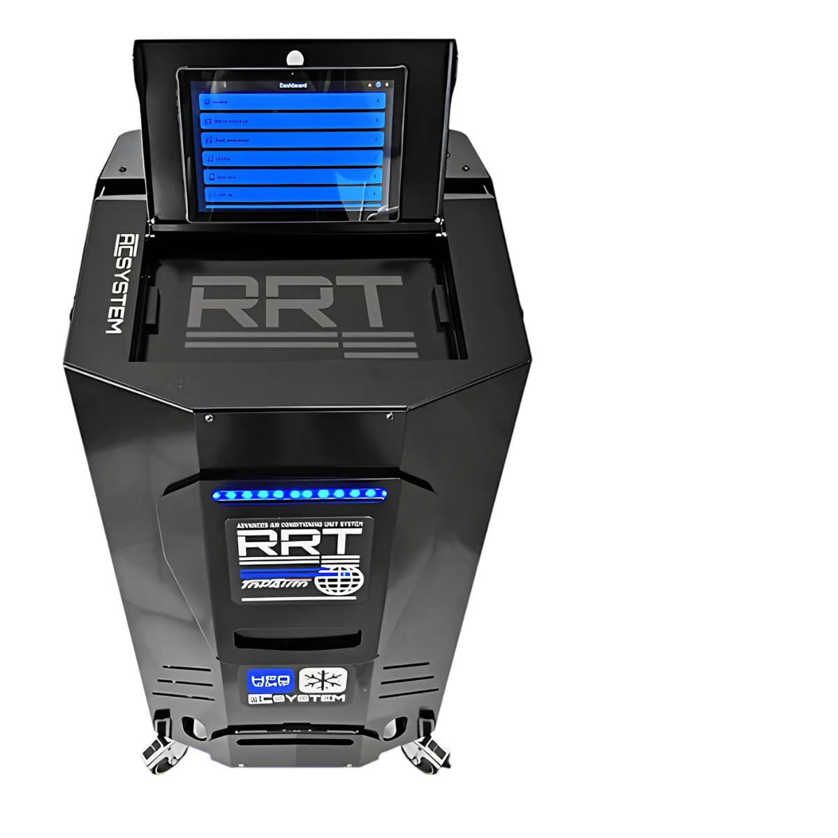 TopAuto RRT Tablet airco vulstation - volledig vooraanzicht